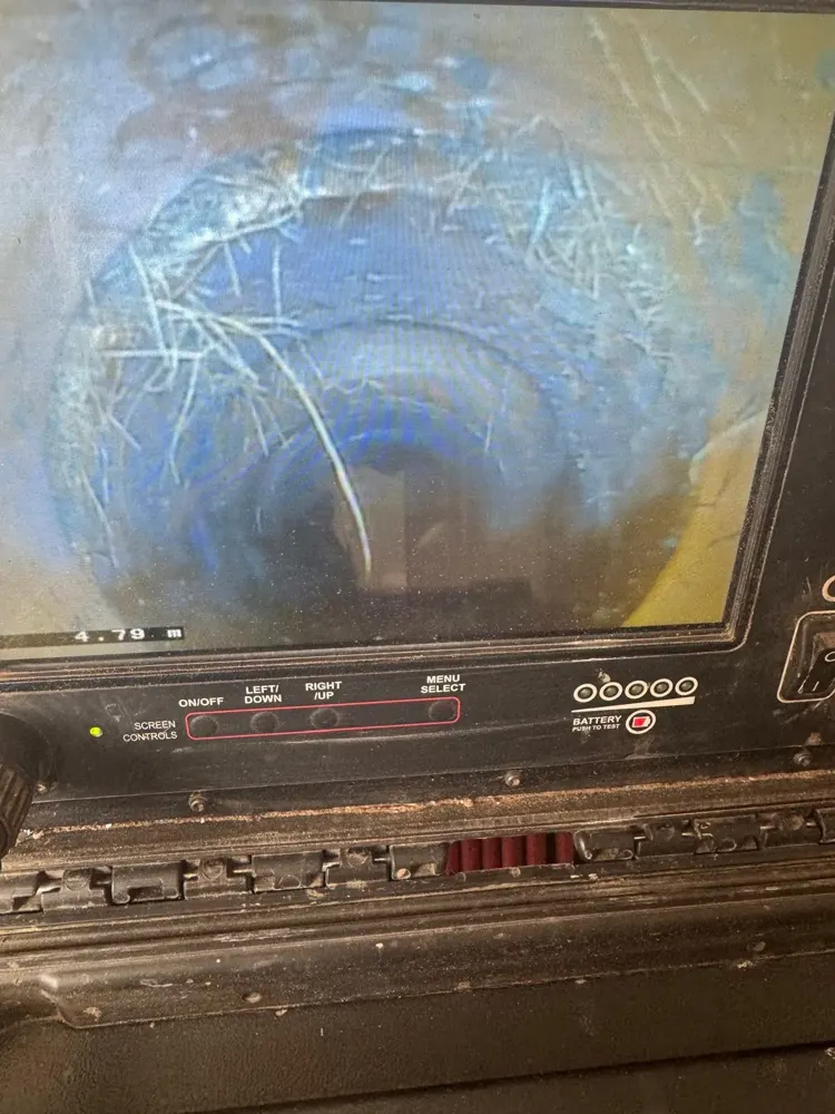 Relined drain pipe